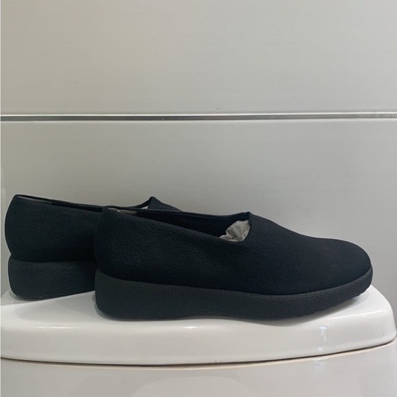 NEW ! ROBERT CLERGERIE BLK PLATFORM SHOES SIZE 9.5 - Picture 4 of 15